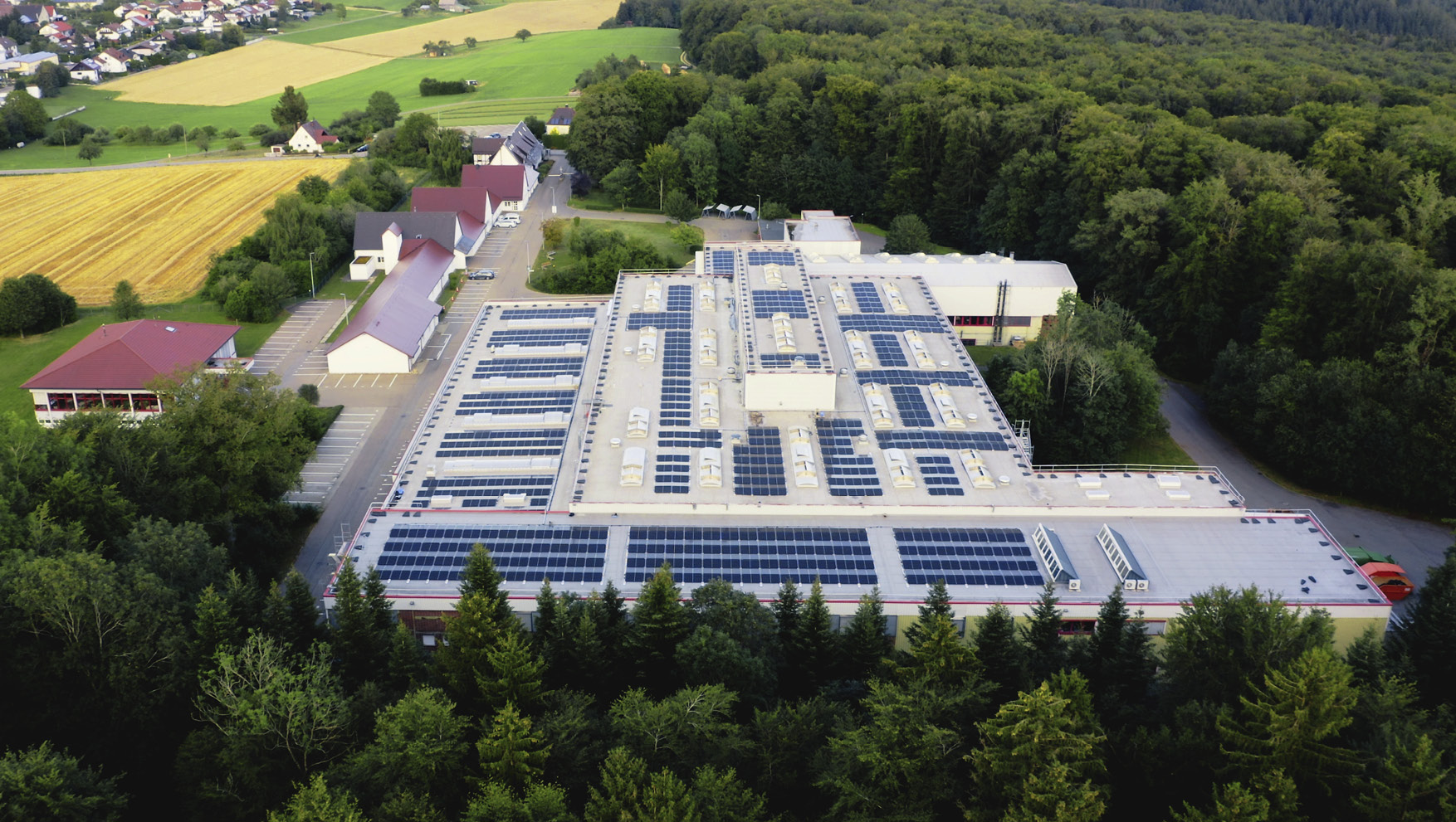 Standort Gussenstadt von oben