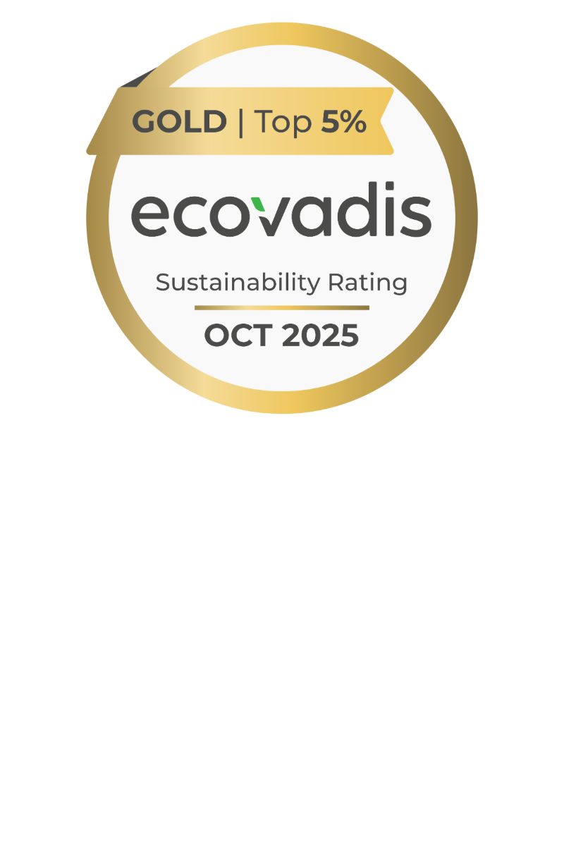 EcoVadis Siegel Gold OCT 25