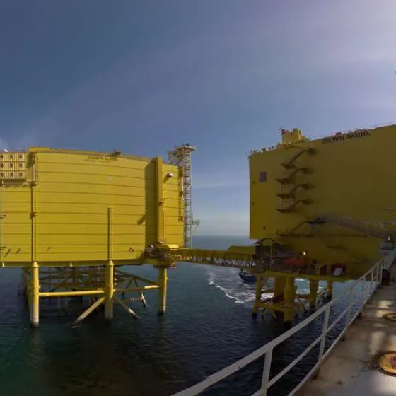 Offshore-Plattformen DolWin alpha und gamma
